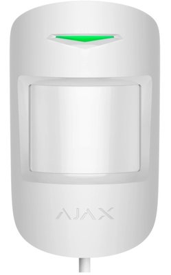Ajax MotionProtect Plus Fibra white Дротовий сповіщувач руху 29219 фото
